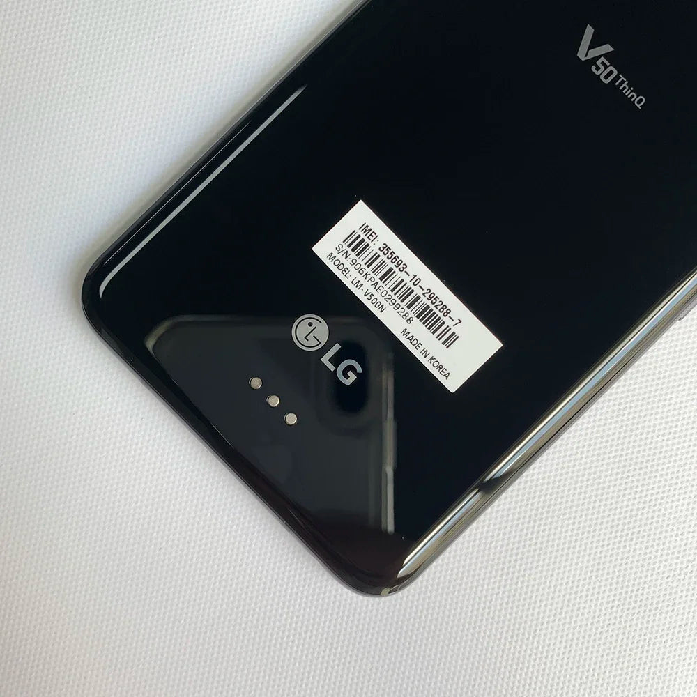 LG V50 ThinQ 4G LTE 5G Cell Phone 6.4' 6GB +128GB ROM Dual Front Triple FingerprRear Camera Unlocked LG V50 Mobile Phone