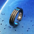Anti Snoring Acupressure Ring - Adjustable Natural Sleep Aid Tidesmit 4 Texture Black Tidesmit