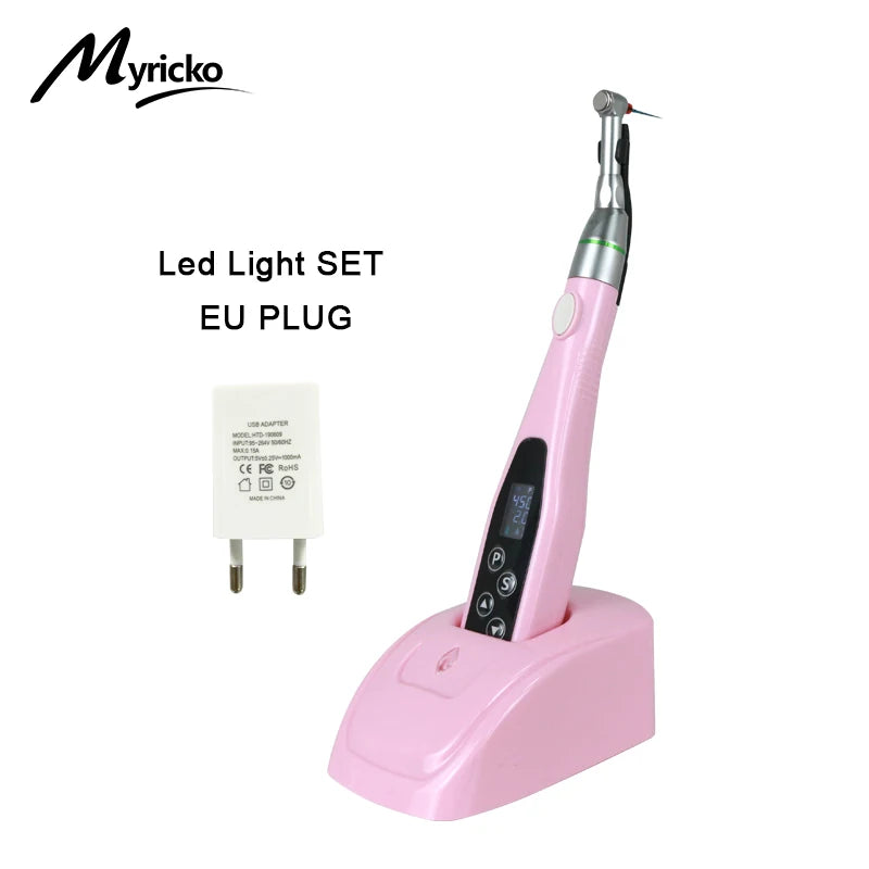 Wireless Dental Endomotor with LED Light | 16:1 Reduction | Tidesmit Body Shaping Massage Equipment Pink EU Tidesmit