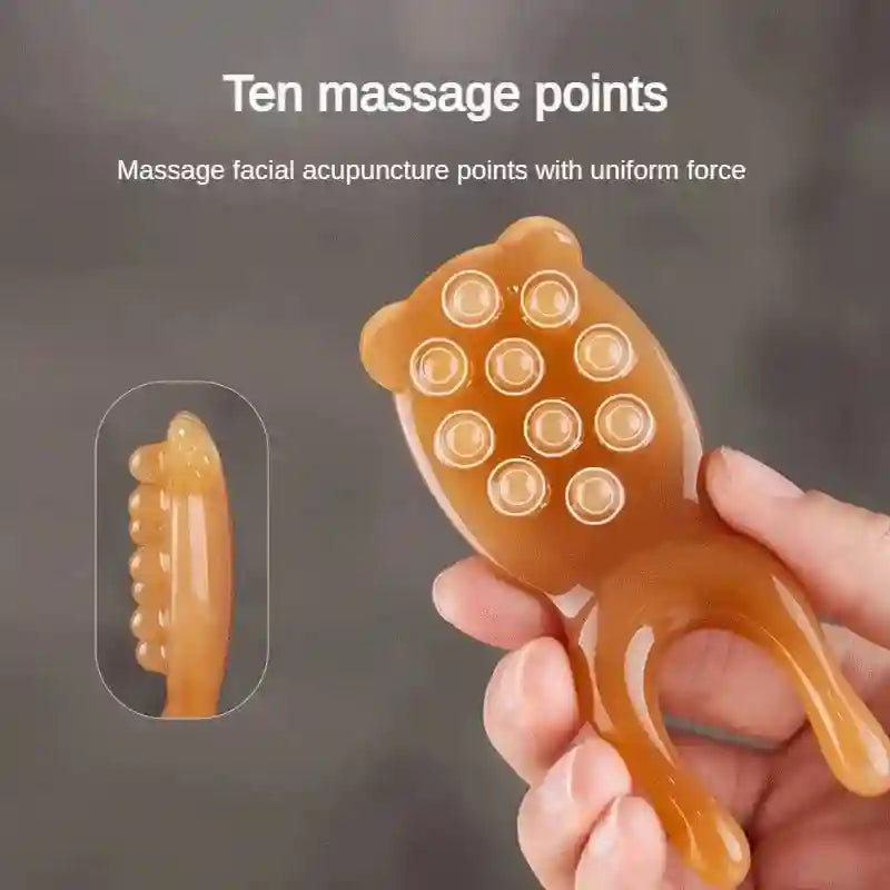 Gua Sha Scraping Massage Tool Set - Face & Body Resin Sculpting Eye Massage Instrument Tidesmit