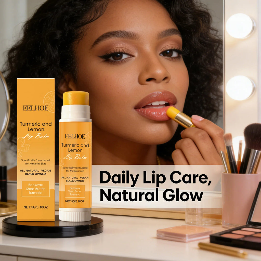 Turmeric Lemon Lip Balm | Nourishing Moisturizing Lip Treatment (5g) Lip Care Tidesmit