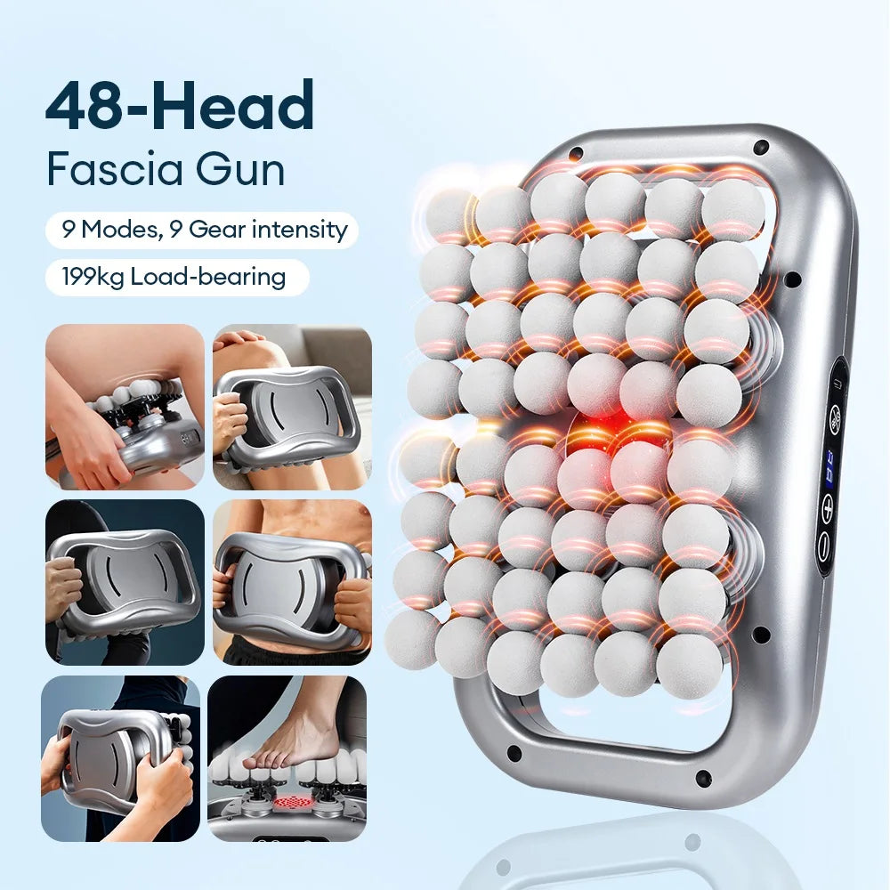 Deep Tissue Massage Gun: Percussion Muscle Recovery Tool Relaxation Treatment Tidesmit