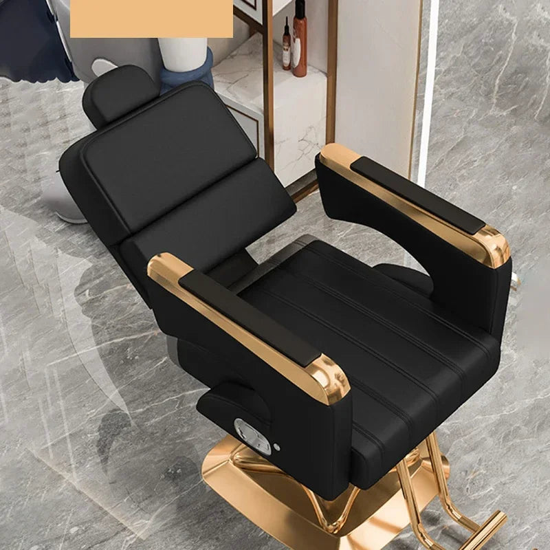 Barber Chair 360° Hydraulic Reclining Salon Station - Durable EU Design Massage Chairs Style-10 Tidesmit