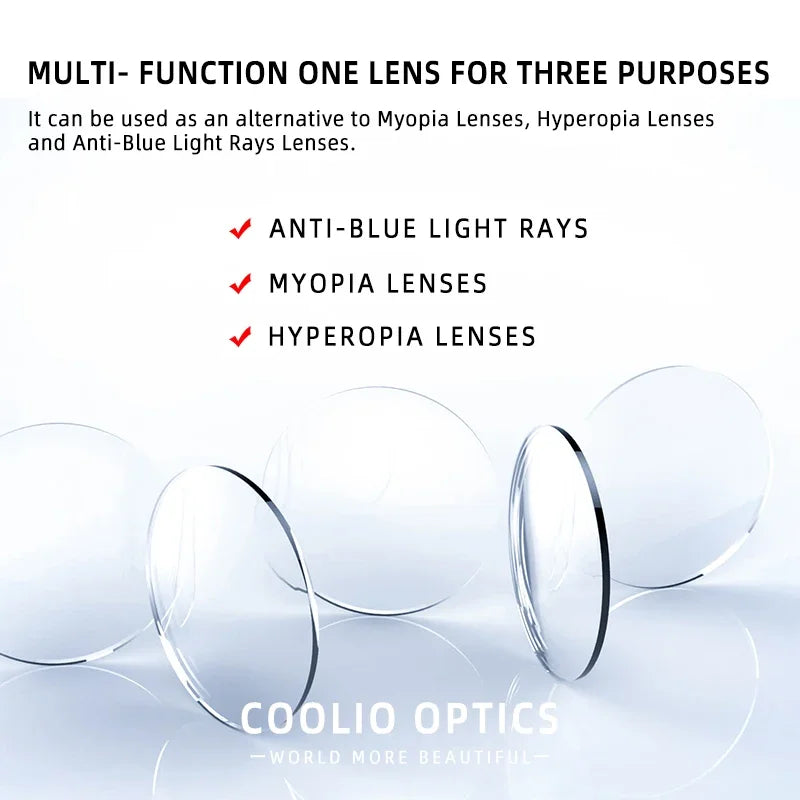 Progressive Multifocal Lenses 1.61 – Anti-Blue Light VR Smart Lenses Tidesmit