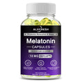 Alxfresh Melatonin 10mg with Vitamins | Gluten Free Non-GMO Vegan | Dietary Supplement
