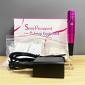 PMU Machine: Swiss Motor Rotary Tattoo Pen Kit for Precise Microblading Permanent Makeup Machines Pink Tidesmit
