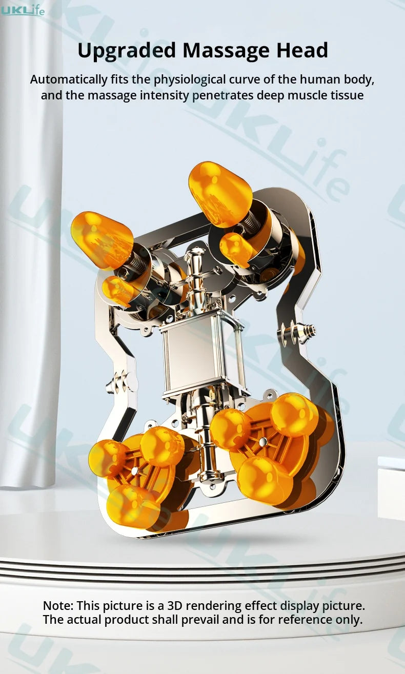 4D Full Body Massage Chair - Zero Gravity Electric Heat Recliner Body Shaping Massage Equipment Tidesmit