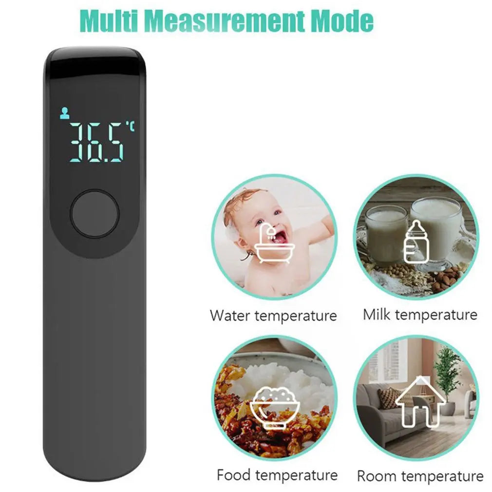 Digital Infrared Thermometer Forehead Body Non-Contact Fever Thermometers Or Medical Portable Finger Pulse Oximeter Blood Oxygen