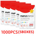 200/1000PCS Acne Patch Water Colloidal Patch Acne Patch Covering Facial Flaws Ultra Thin Invisible Suitable For All Skin Types