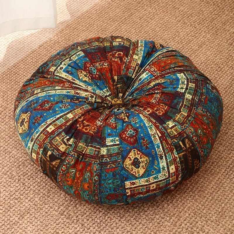 Bay Window Tatami Mats Futon Pumpkin Mats Multi-colored Cushions Thickened Lazy Butt Mats Chair Cushion  Floor Cushion Futon