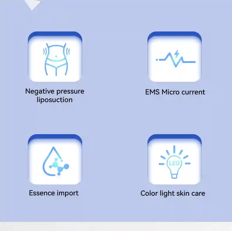 Body Shaping Massager - Anti Cellulite Device for Home Relaxation Relaxation Treatment Tidesmit