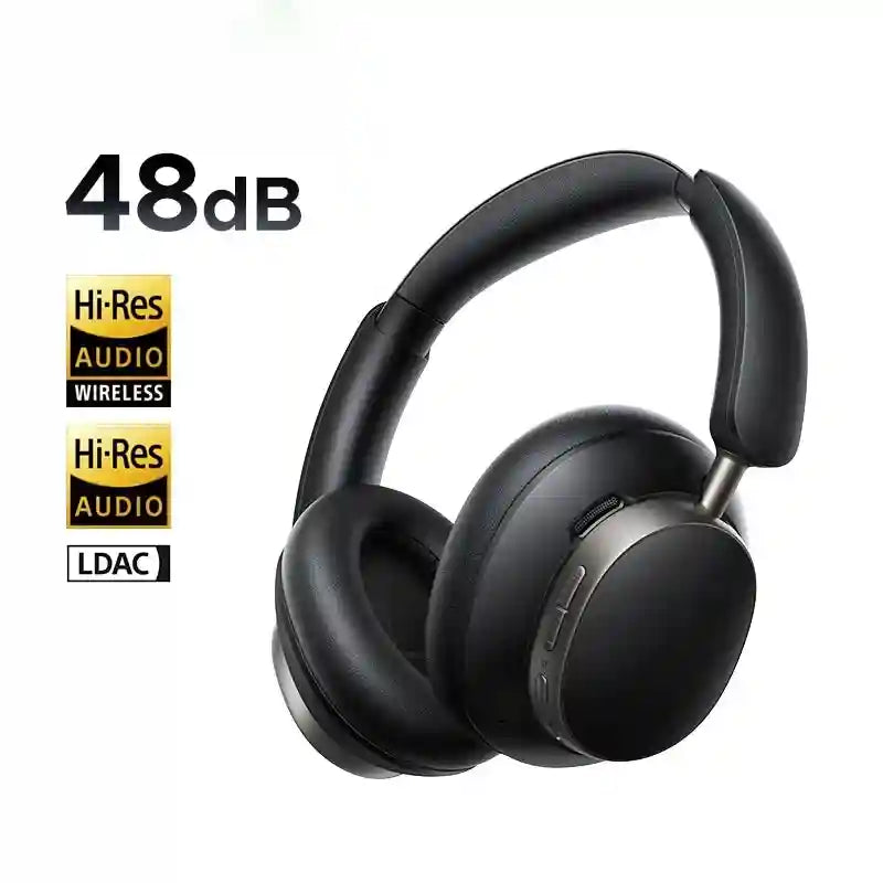 Wireless Headphones with Active Noise Cancellation & 120h Playtime Tidesmit