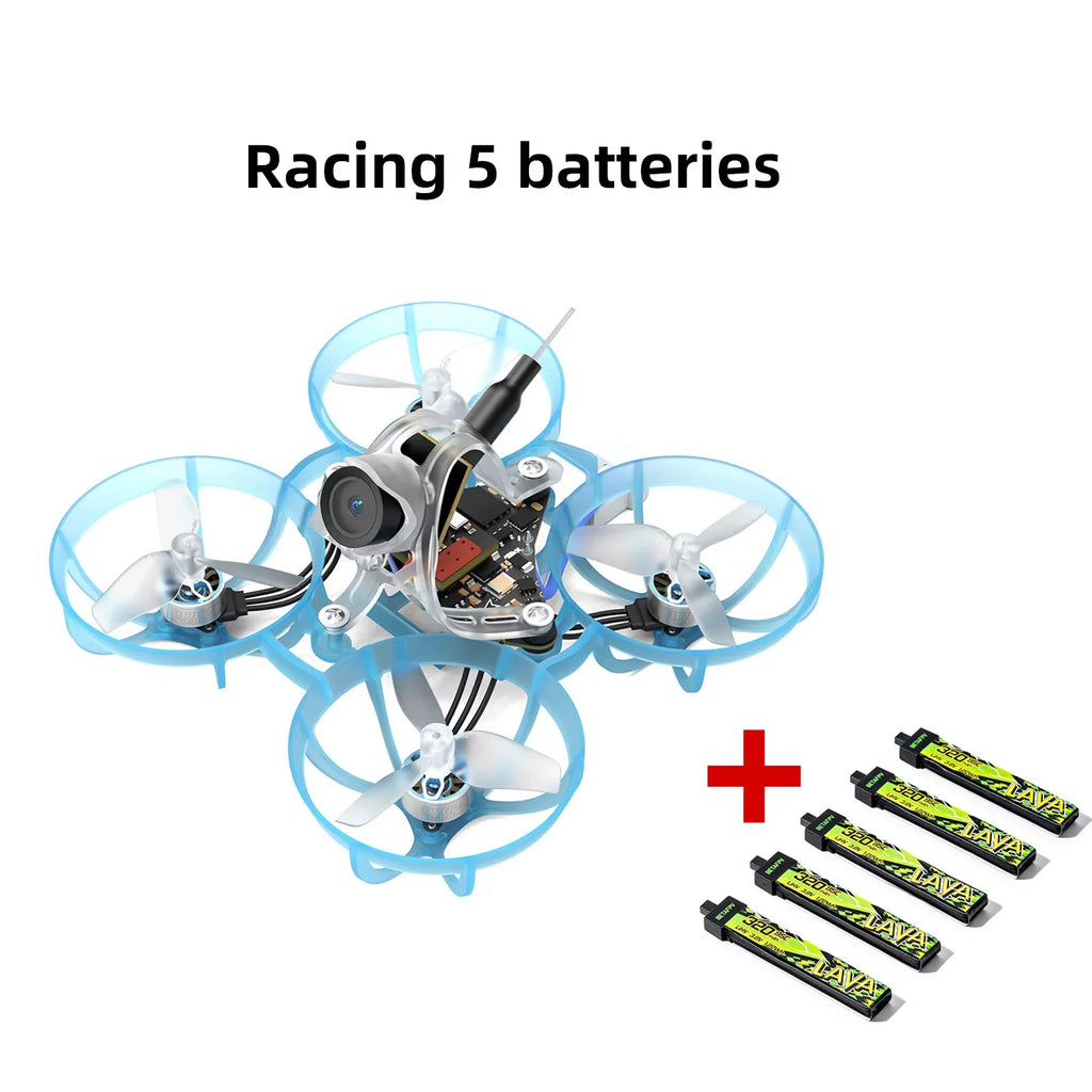 BETAFPV Air65 Brushless Whoop Drone - 2.4G Racing Quadcopter Racing 5 battery Tidesmit