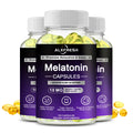 Alxfresh Melatonin 10mg with B6 | Promotes Relaxation Vegetarian, Non-GMO, Gluten Free Dietery Supplement 120/60 Capsules