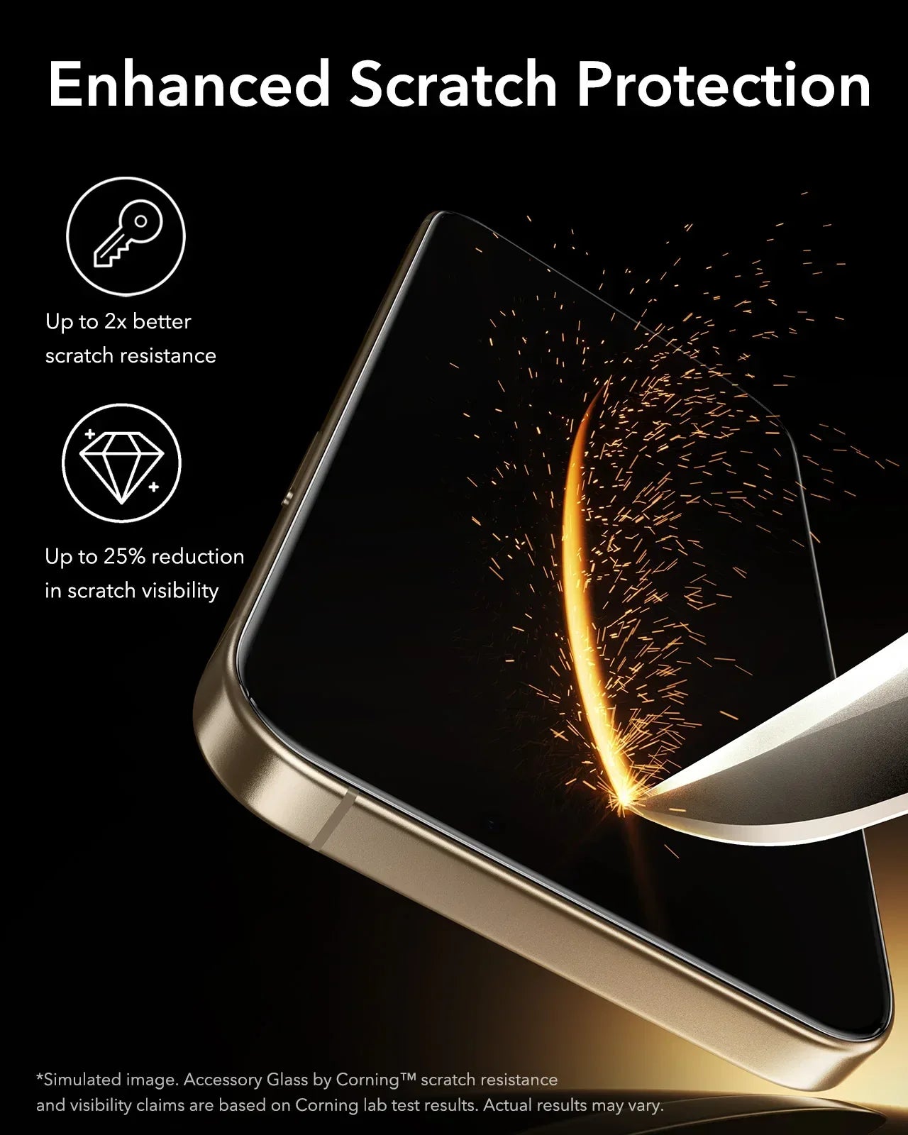 iPhone 16 Pro Max Screen Protector 3 Pack - 9H Tempered Glass Tidesmit