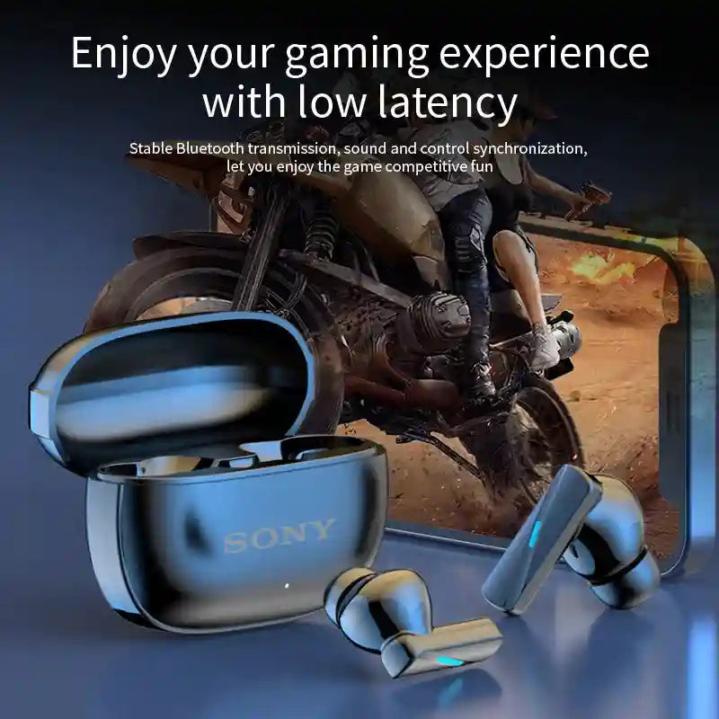 Wireless Bluetooth Earbuds with Active Noise Cancellation & Clear Mics Tidesmit