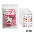 48/120PCS hello kitty Acne patches, facial acne patches, hydrogel acne removal patches, concealer