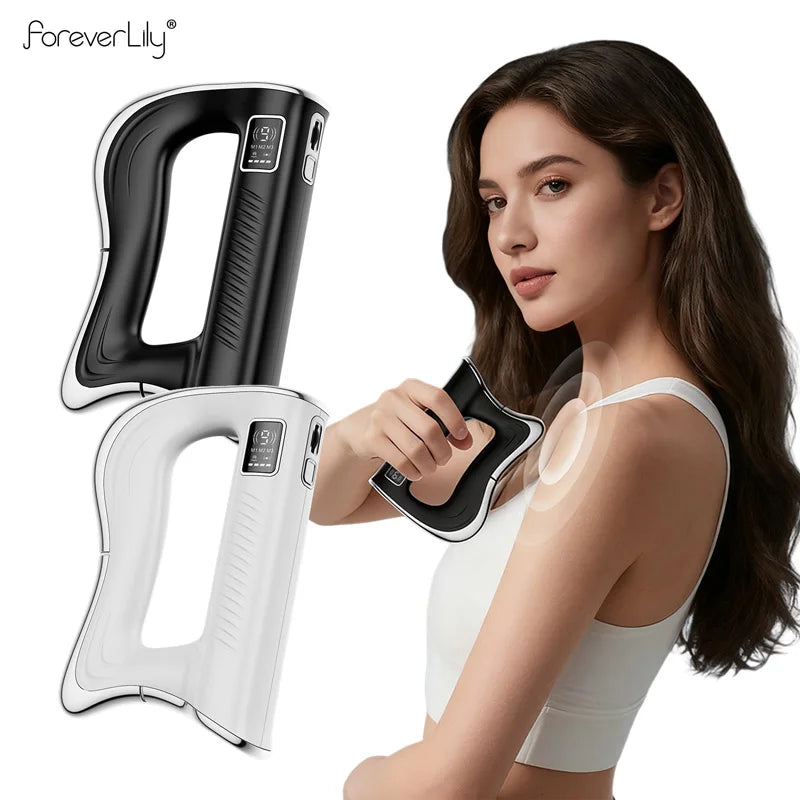 Electric Fascia Massage Tool with Heat Therapy - Tidesmit Recovery Blade Back Massage Instrument Tidesmit