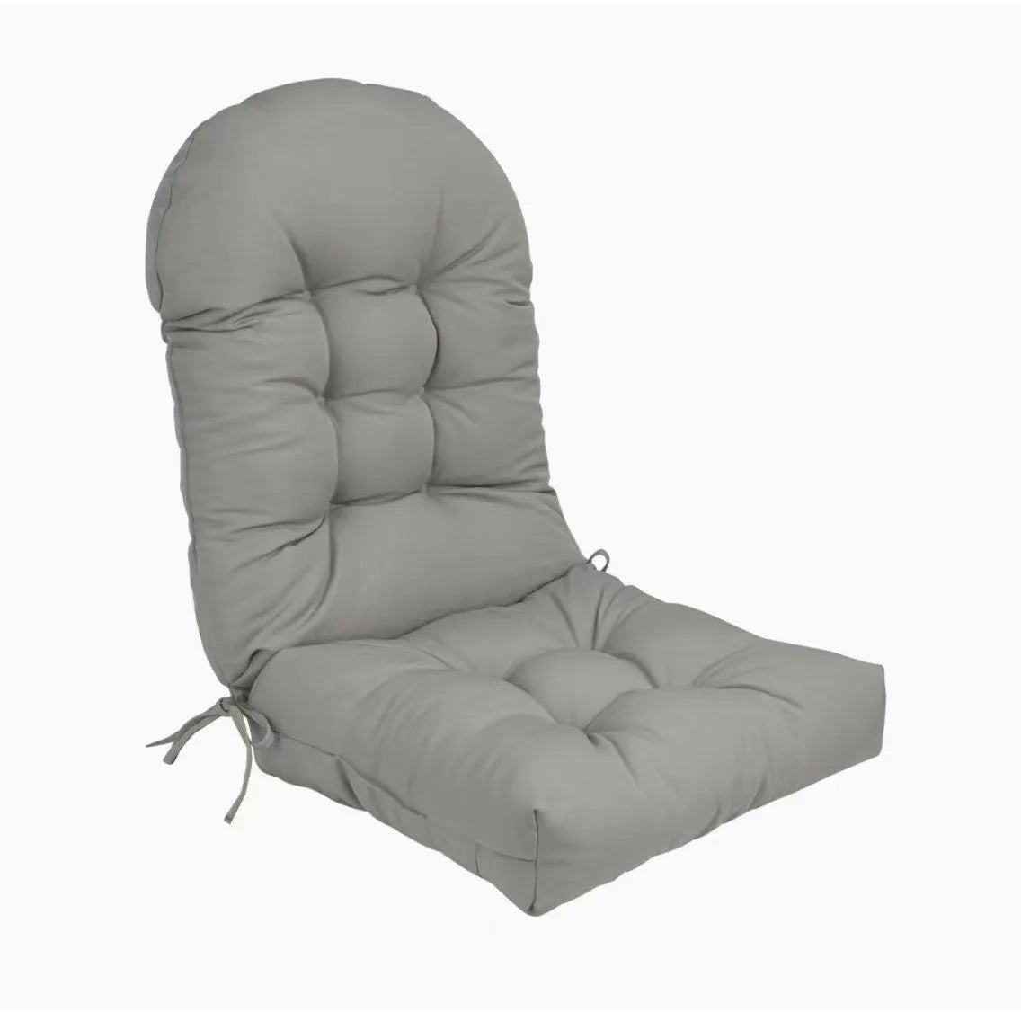Rocking Chair Cushions, Indoor Outdoor Chair Cushion, Waterproof Fade Resistant High Back Patio Chair Pad with Non Slip Tufted