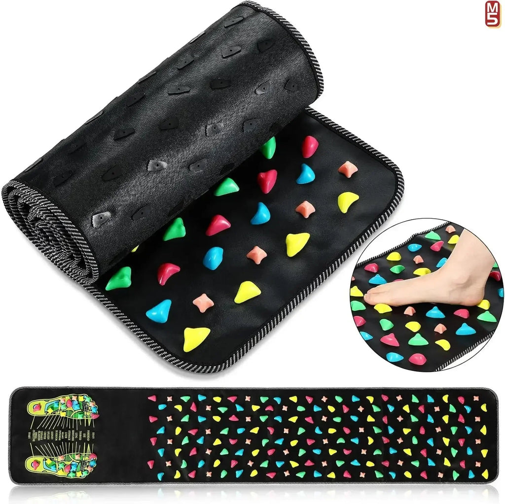 Foot Massage Mat - Acupressure Reflexology Pad for Home Wellness Relaxation Treatment Tidesmit