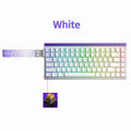 AULA HERO 84 HE Wired Mechanical Keyboard Music Rhythm RGB Backlit Magnetic Switch 8K Return Rate 128K Scan Rate Gaming Keyboard