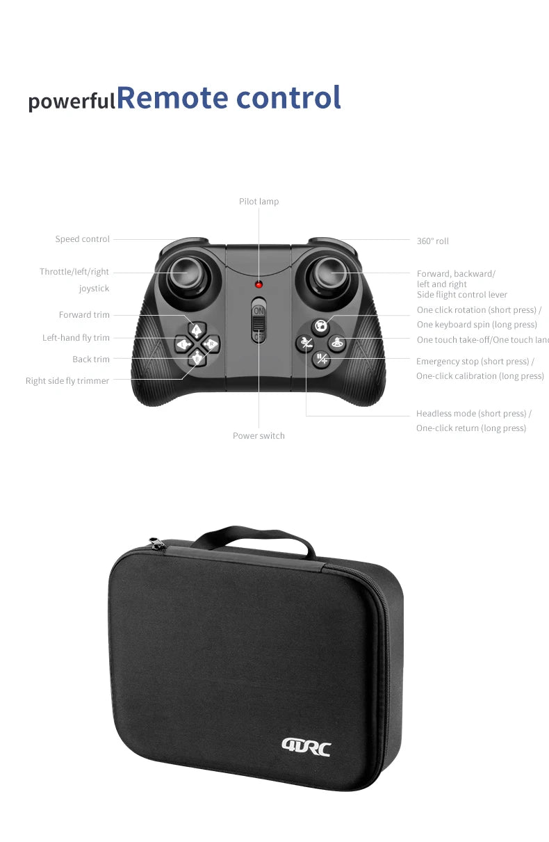 Mini RC Drone for Kids - Headless Mode, 360 Flips, V8-V18 Models Tidesmit