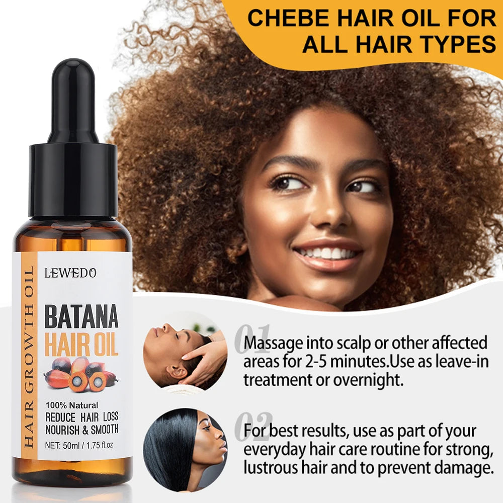 Tidesmit 100% Natural Batana Oil Hair Mask for dry, damaged hair growth and deep conditioning treatment.