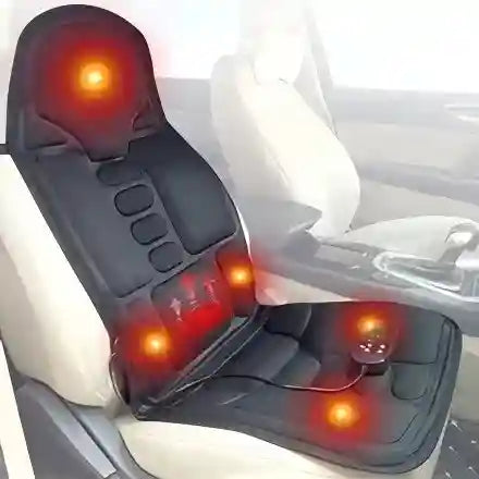Massage Seat Cushion with Heat for Deep Tissue Muscle Relief - Tidesmit Massage Cushion Tidesmit