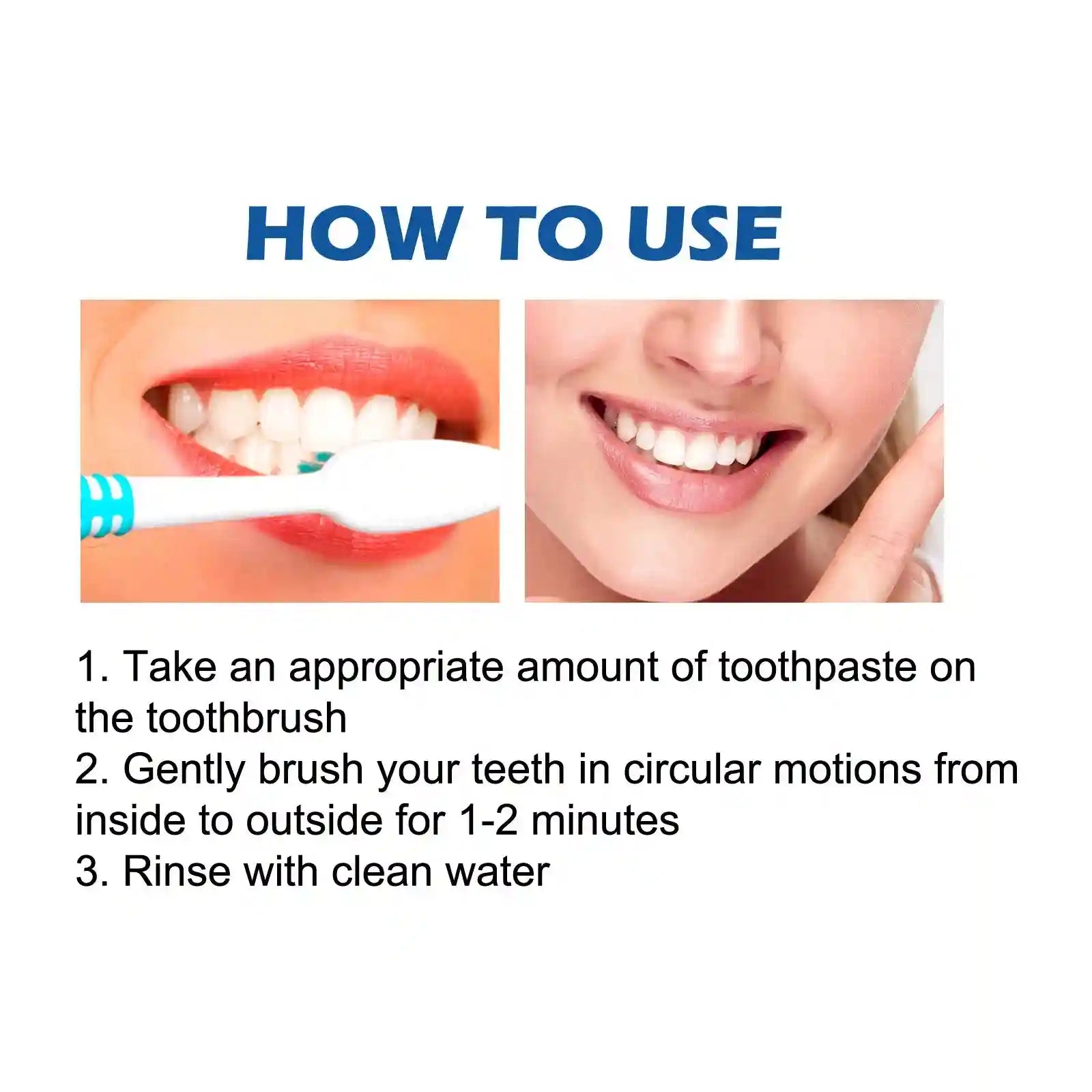 Tidesmit whitening toothpaste for removing dental calculus, plaque, and smoke stains to prevent cavities.