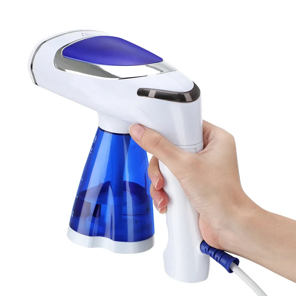 Tidesmit 1600W portable foldable garment steamer for quick and efficient wrinkle removal on clothes at home or travel
