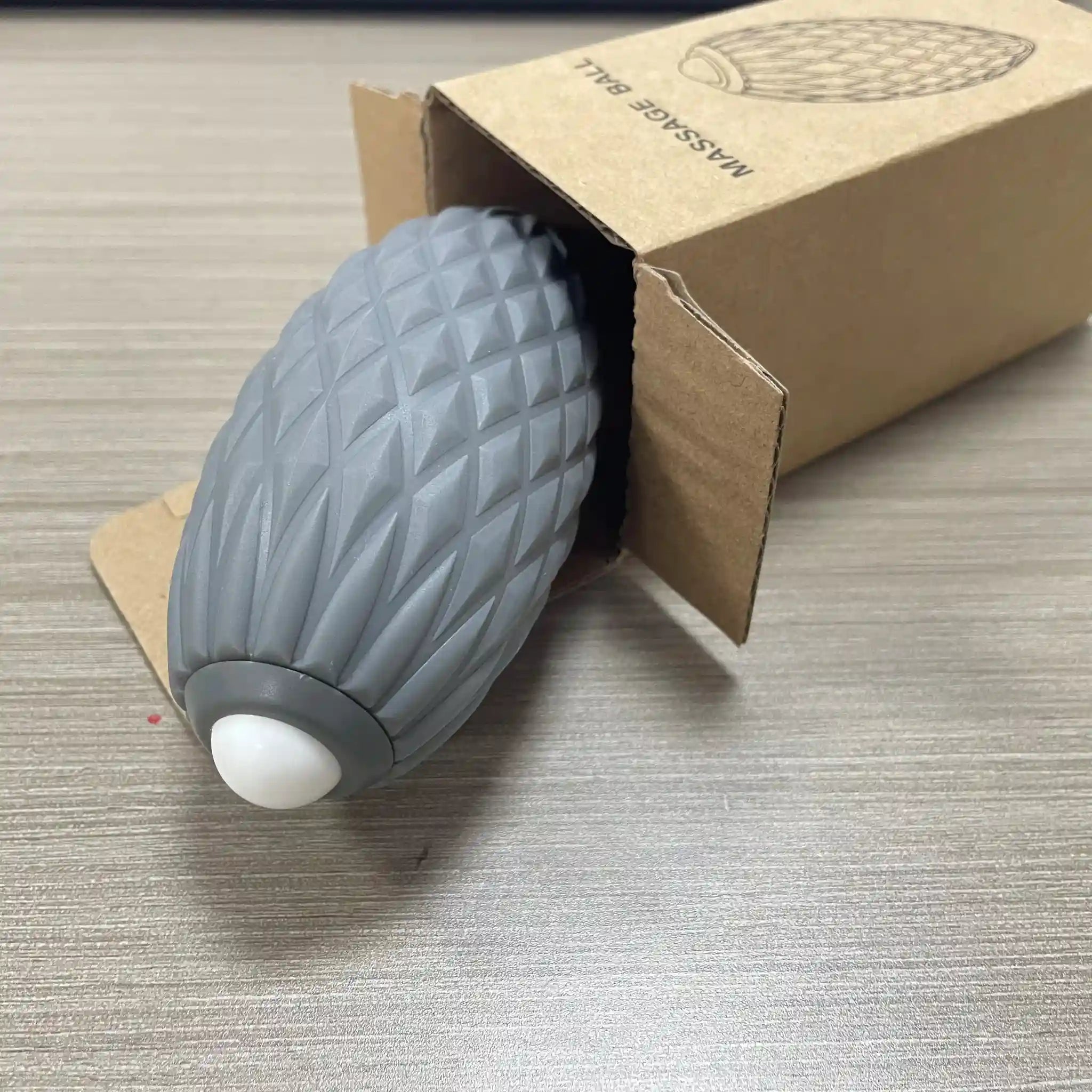 Massage Roller for Plantar Fasciitis Myofascial Release - Grey & Green Massage Roller Tidesmit