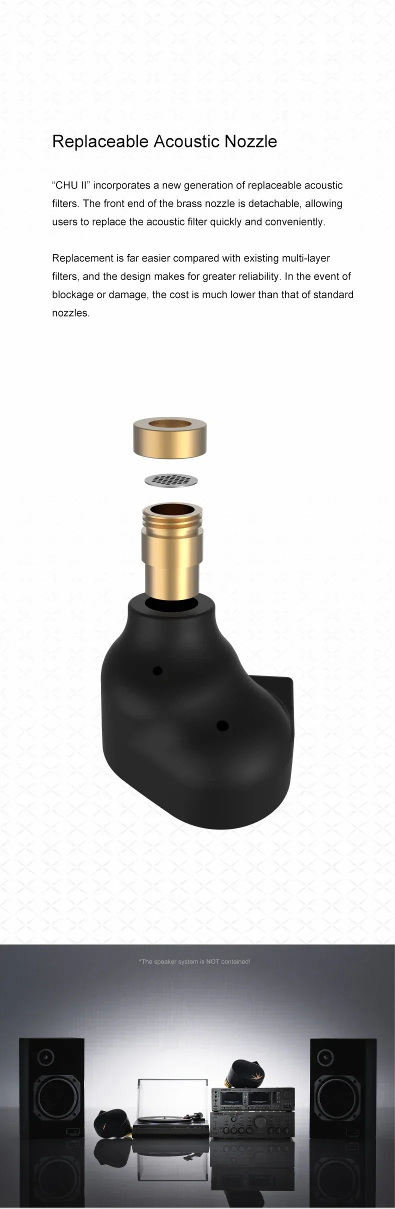 Moondrop CHU II In-Ear Monitor – Dynamic Driver 3.5mm Earphone | Tidesmit Tidesmit