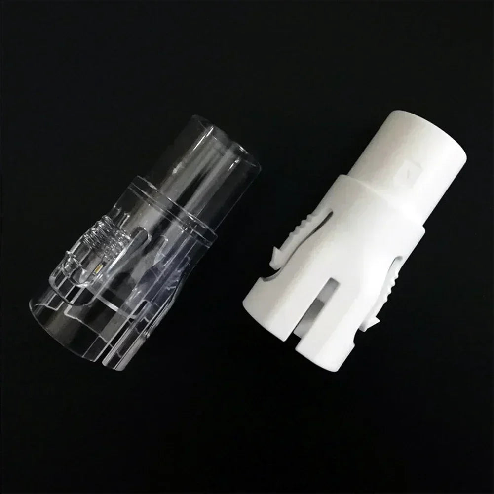 1Pc For ResMed AirMini CPAP Hose Connector White/Transparent Tube Port to Nasal Masks CPAP Machine Accessories