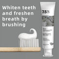 Tidesmit nano hydroxyapatite fluoride-free toothpaste for enamel repair and natural teeth whitening.