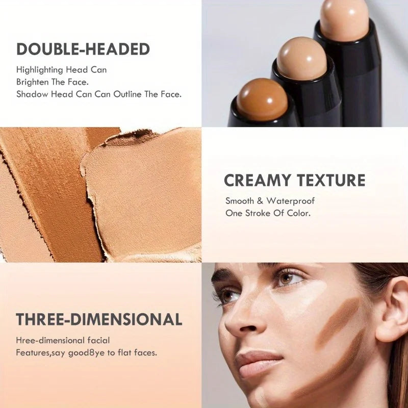 Tidesmit high quality makeup base foundation cream for face contouring and concealer texture close up