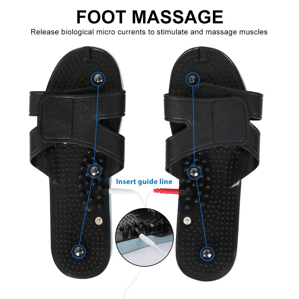 Electric Pulse Massager with Heat Therapy & EMS | Tidesmit Back Massage Instrument Tidesmit