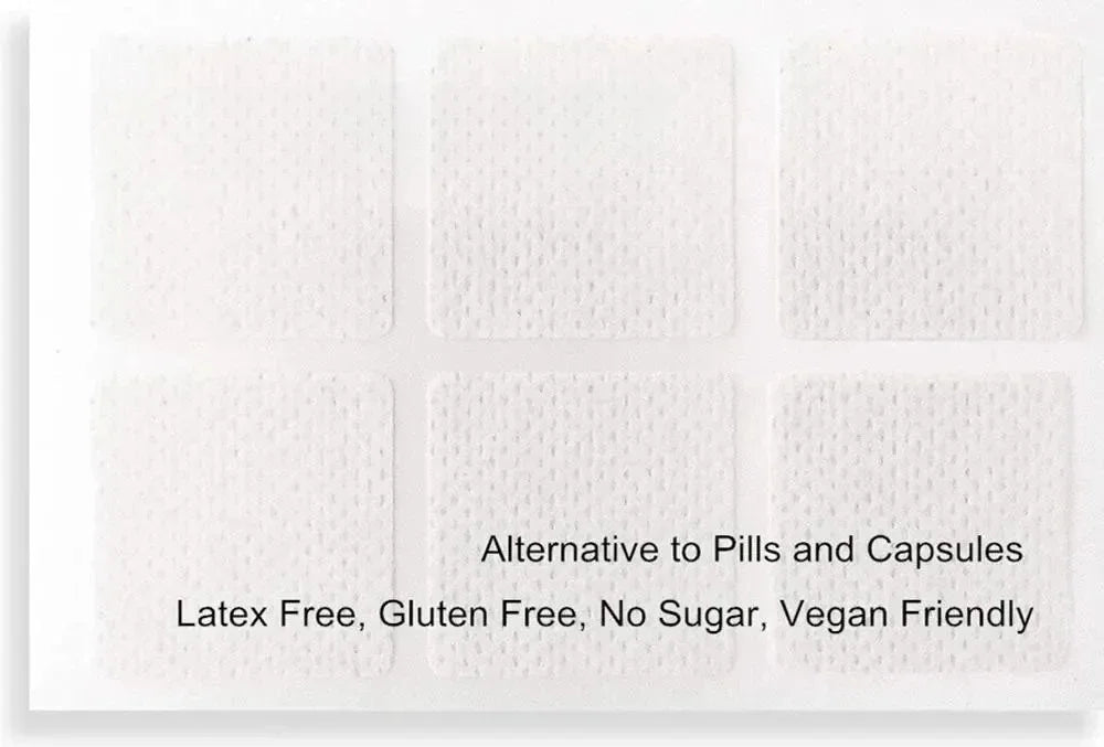 Tidesmit Vitamin D3 B12 transdermal patches for energy, focus, and metabolism. Vegan, gluten-free vitamin patch supply.