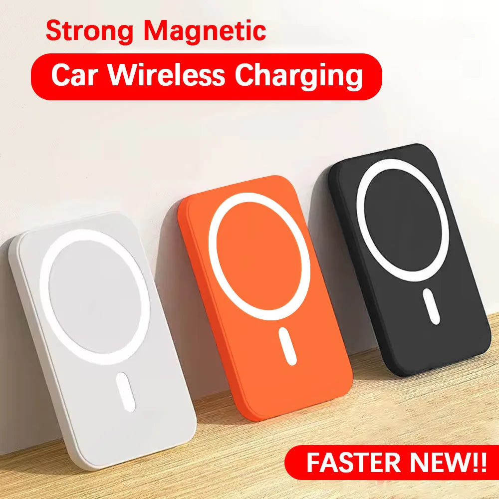 Magnetic Wireless Car Phone Charger – Fast Qi Certified Mount Tidesmit