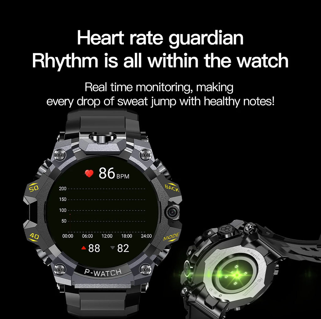 Q668 Smartwatch Android 10.0 1.95inch Amoled 720*720 5G Cellular Version Smart Watch With 800W Dual Camera GPS WIFI 5G Sim Card