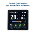 GIRIER Smart Thermostat WiFi Programmable Temperature Controller for Water/Gas Bolier Electric Heating System Works with Alexa