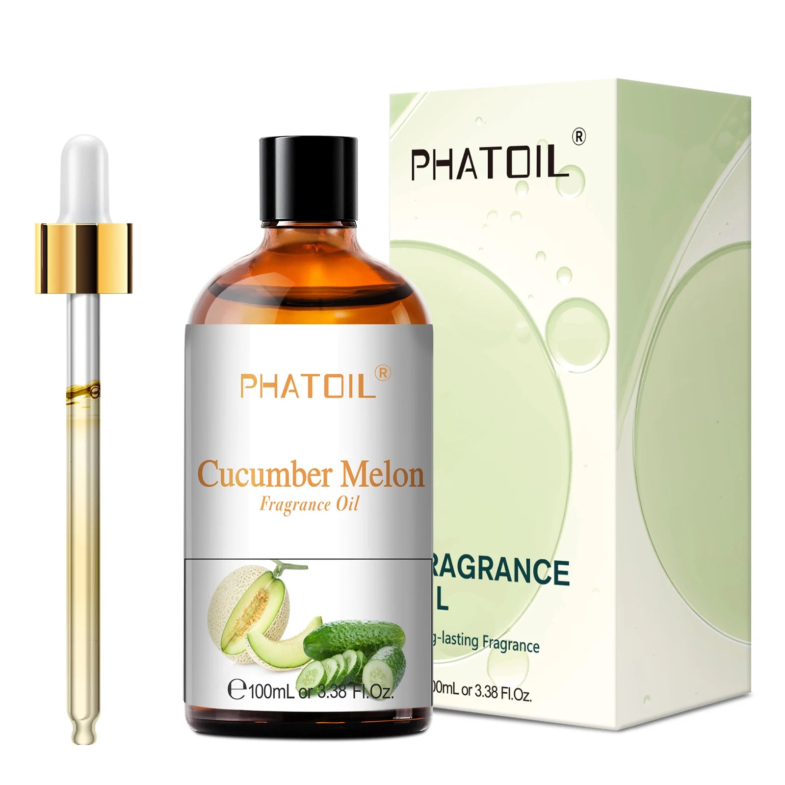 PHATOIL 100ml Fragrance Oil Cherry Coconut & Vanilla Mango Watermelon Strawberry Aromatherapy Oils For Diffuser Candle Making