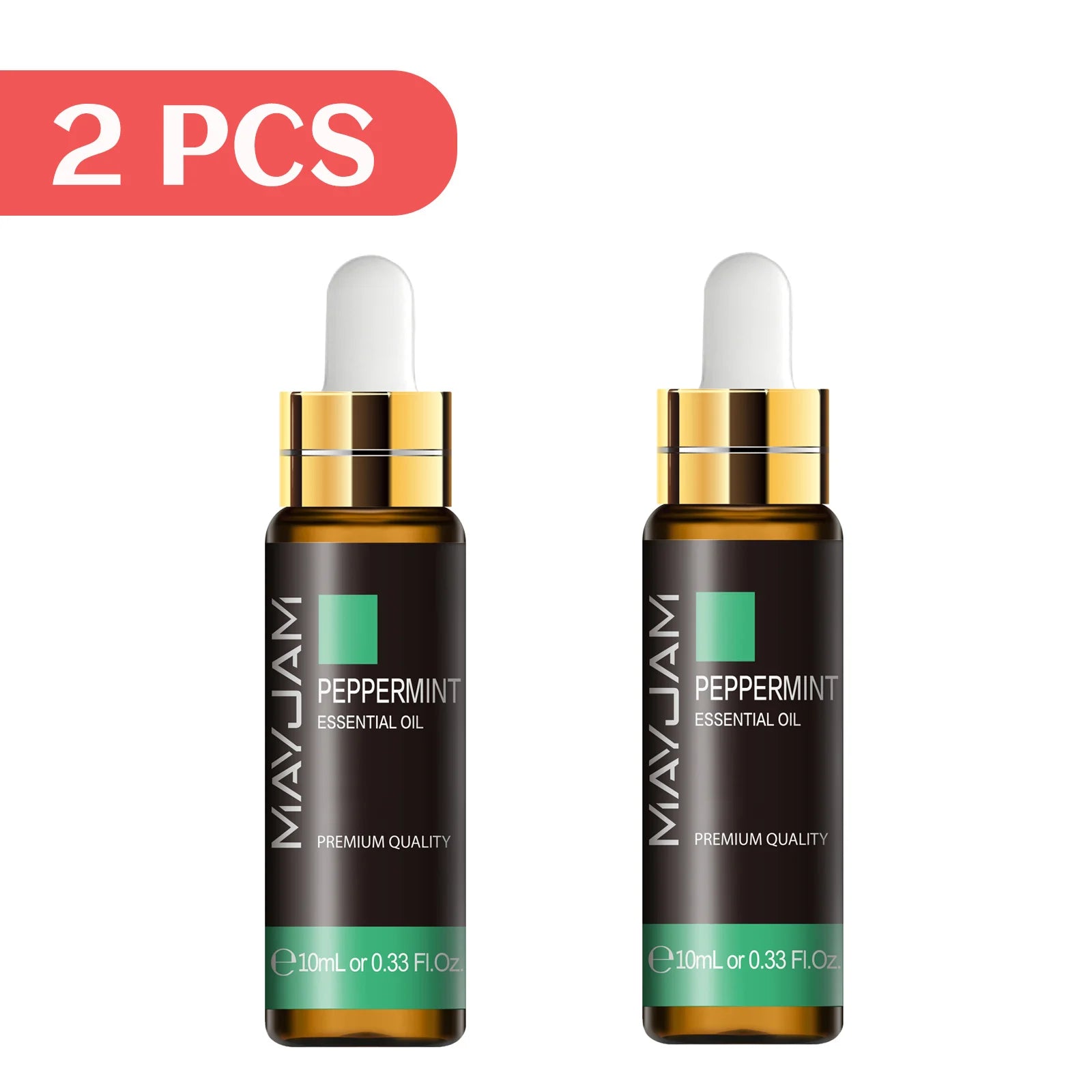 MAYJAM Lavender Jasmine Eucalyptus Vanilla Sandalwood Mint 10ml Natural Plant Essential Oil with Dropper For Diffuser Humidifier
