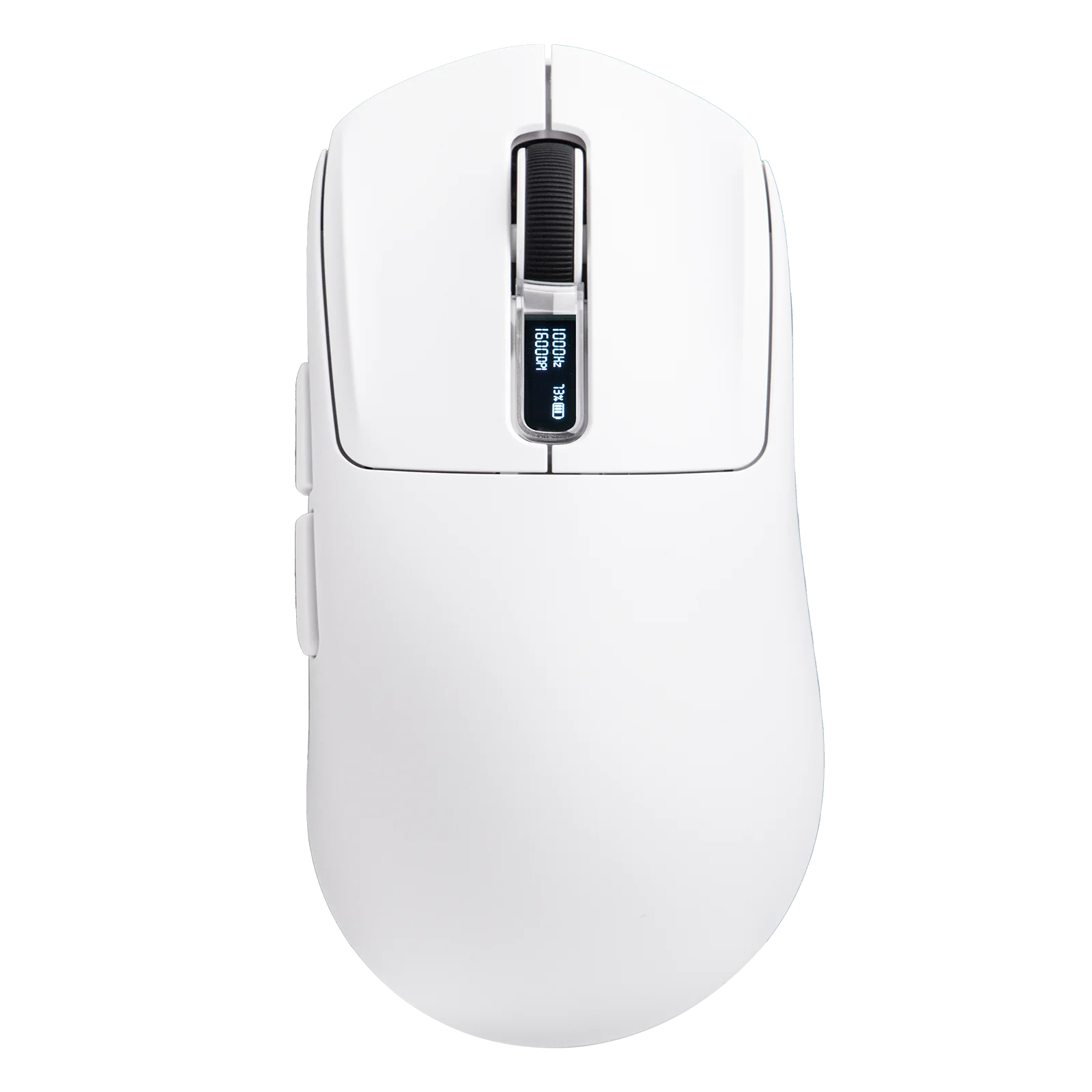 EPOMAKER NEX Lite Wireless Gaming Mouse Wired/Bluetooth/2.4Ghz Ergonomic PAW3311 Sensor Mouse with Dual-Screen for PC/Mac/Linux