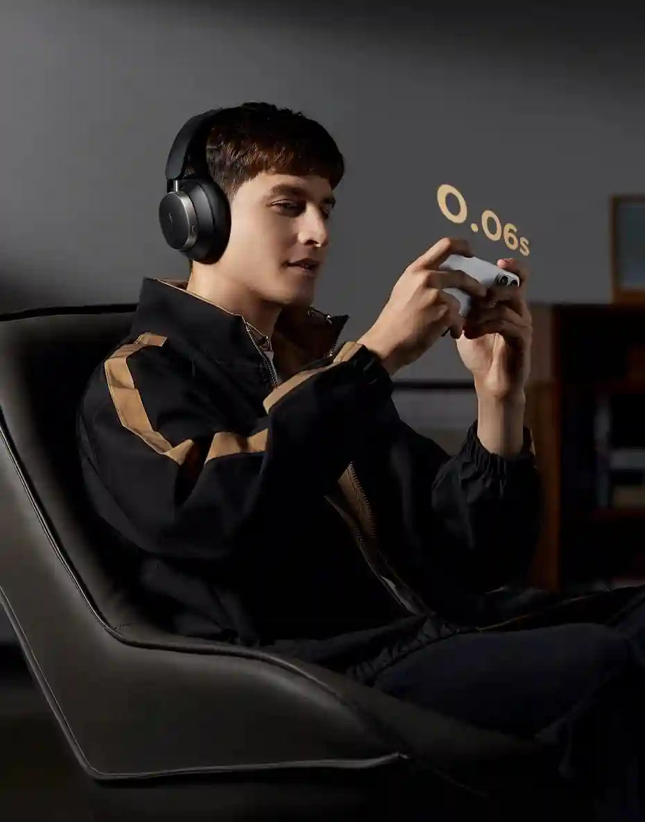 Tidesmit Wireless Headphones - Over-Ear Active Noise Cancellation Tidesmit