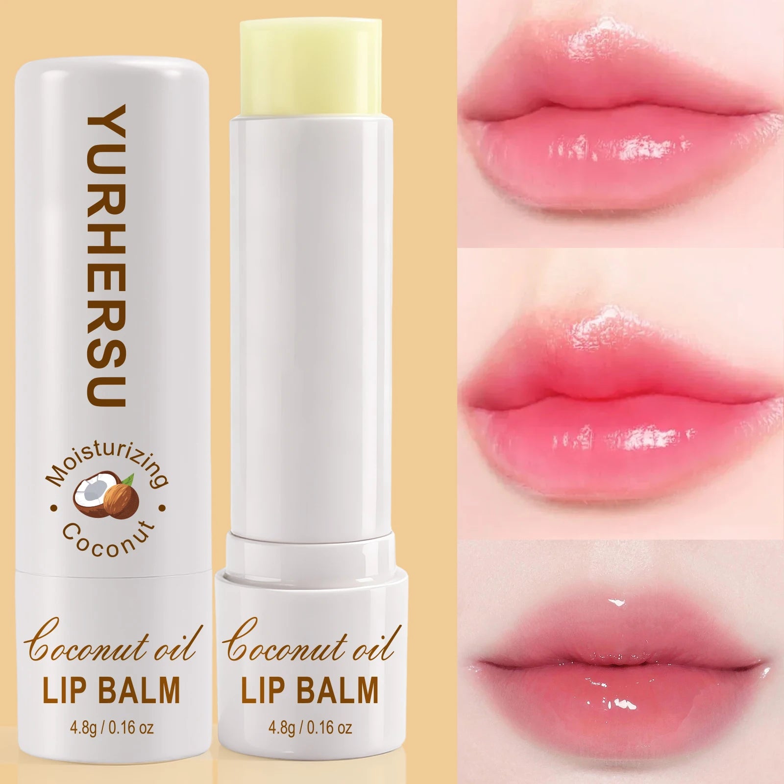 Moisturizing Lip Balm for Dry Chapped Lips - Tidesmit 9.6g Lip Care Tidesmit
