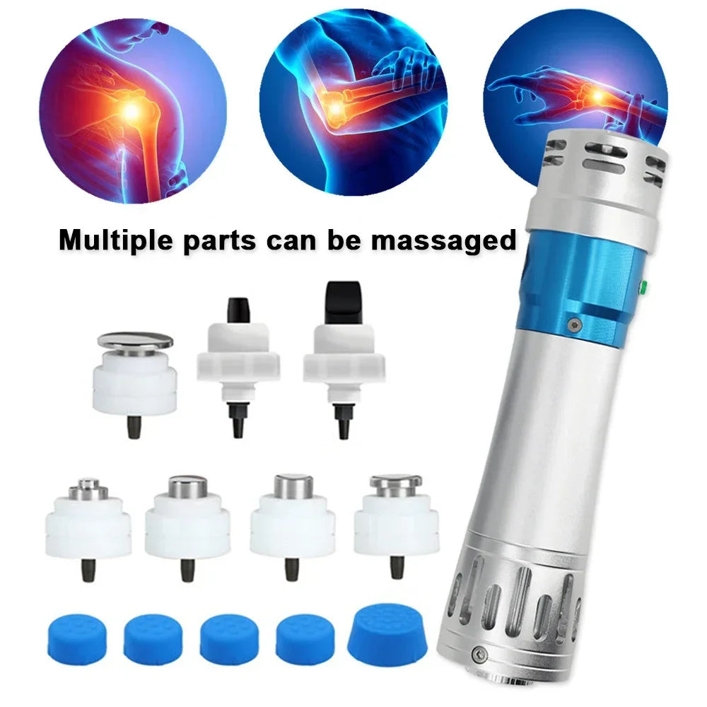 Shockwave Therapy Machine for Deep Tissue Muscle Relief - 7 Heads Massage Chairs Tidesmit