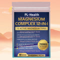30 Patches Magnesium Complex Transdermal Patches with Glycinate, Citrate, Malate for Sleep, Muscle Relaxation, Heart Health