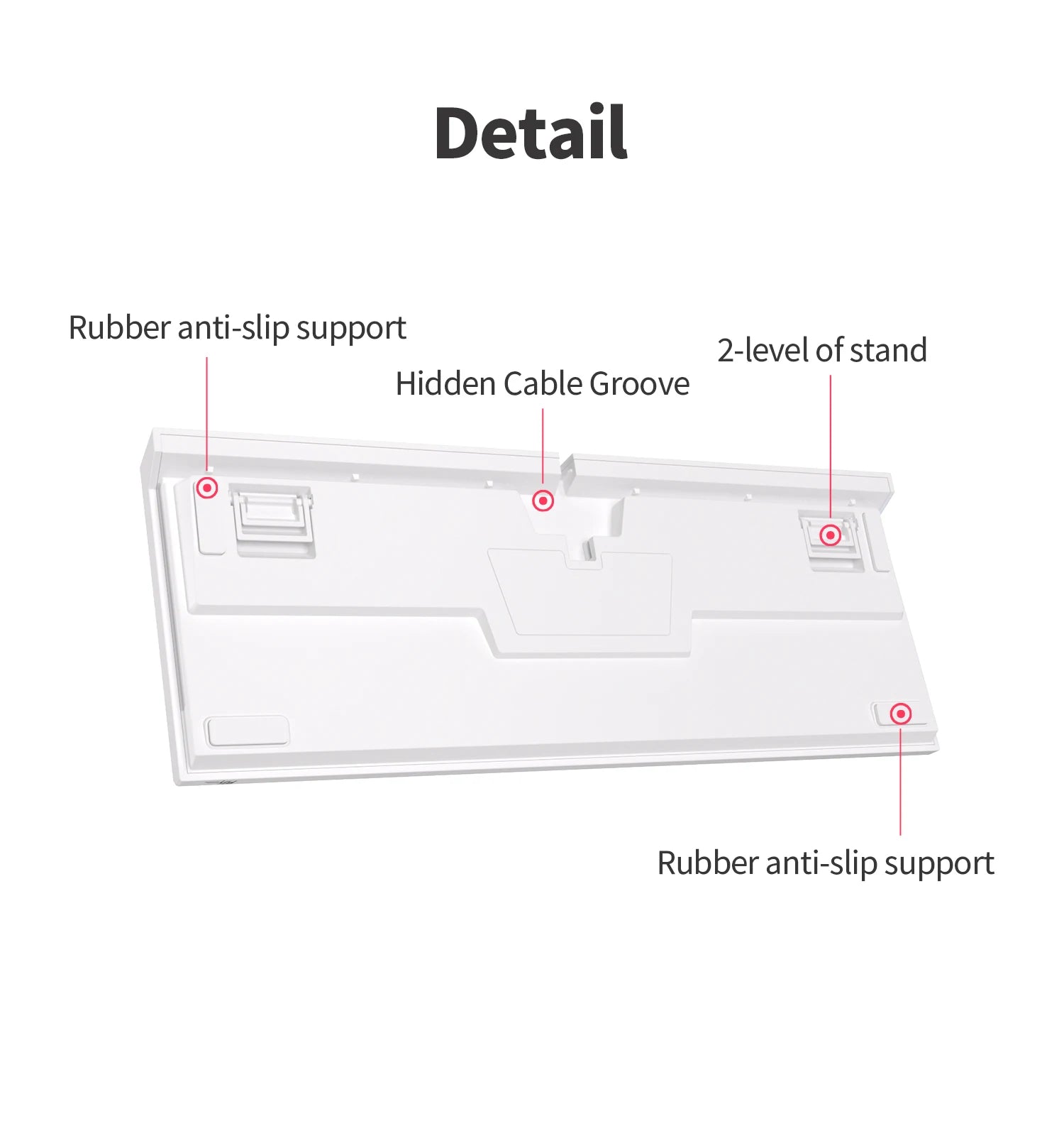RK ROYAL KLUDGE R87 Wired Brazilian Gamer Keyboard 87 Key RGB Backlit Hot-swappable Mechanical Keyboard Customised Keycaps