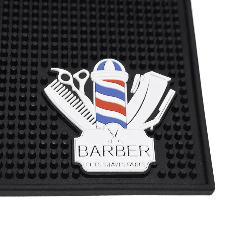 Barber Station Mat - Heat Resistant Non-Slip Tool Pad | Tidesmit Massage Chairs Tidesmit