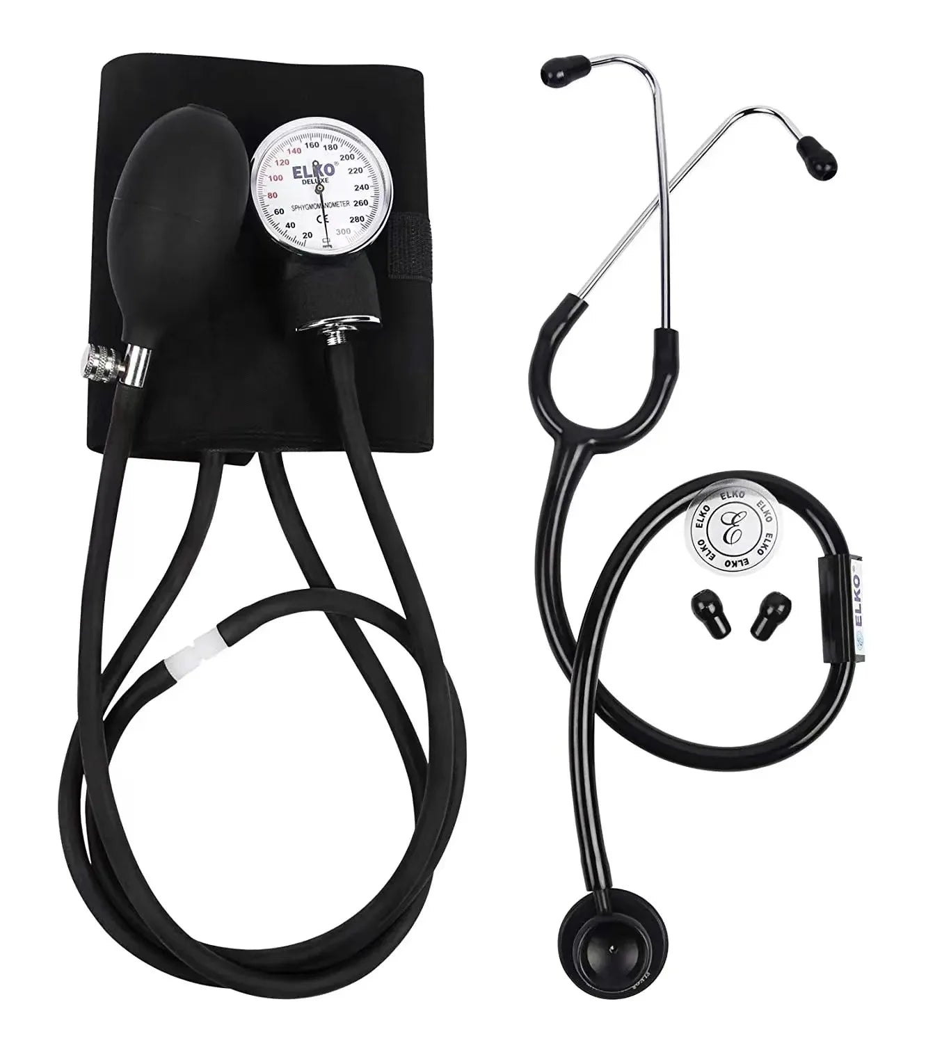 Blood Pressure Monitor BP Upper Arm Sphygmomanometer Manual Blood Pressure Stethoscope With Zipper Bag For Adult Home Use